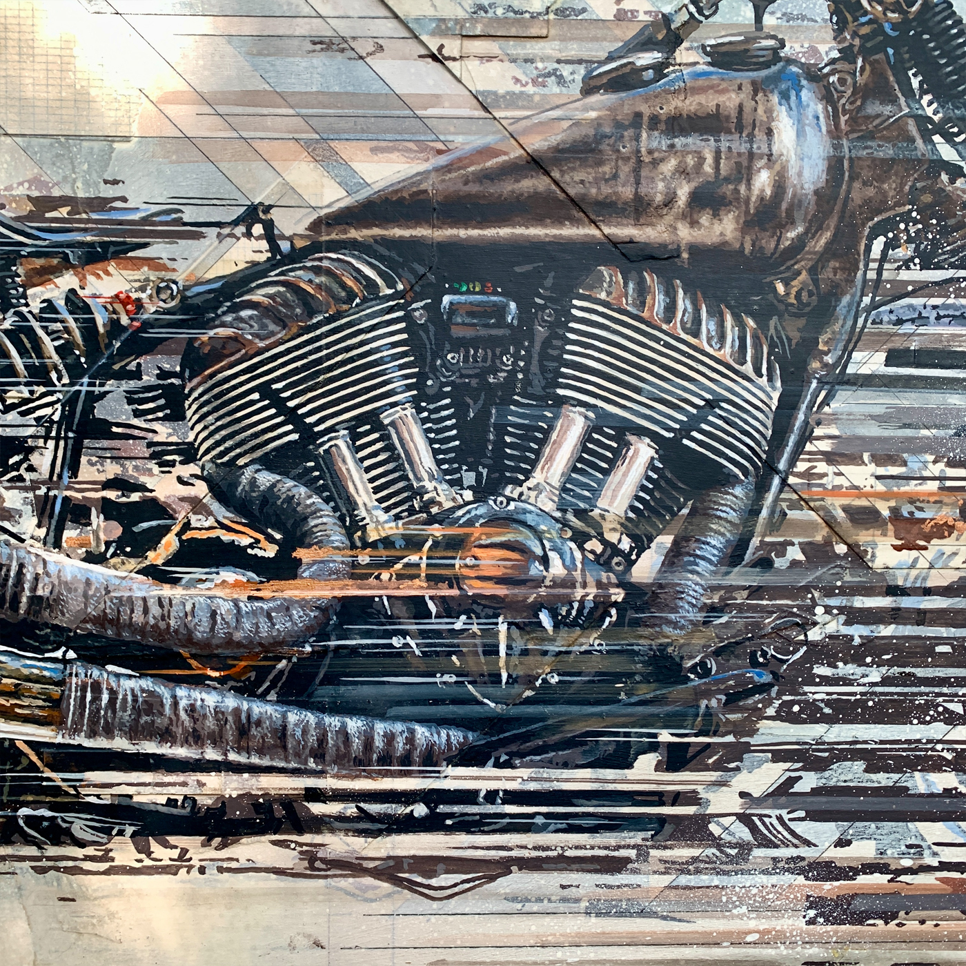 MECHANICAL series artwork by Chris White.
